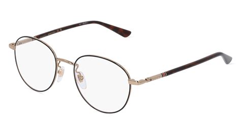 gucci brille herren havanna|Gucci GG 0392O in Gold Havanna online kaufen .